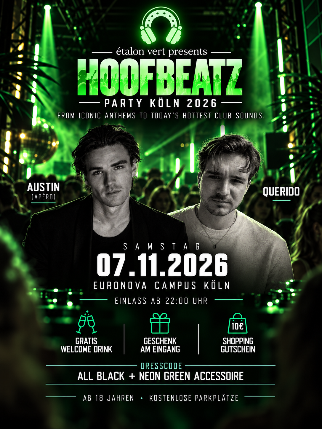Hoofbeatz Party Köln 2026