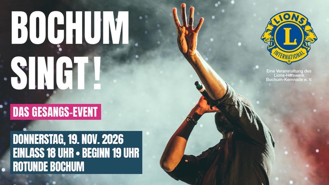 Bochum singt! 2026 – DAS Gesangs-Event in Bochum