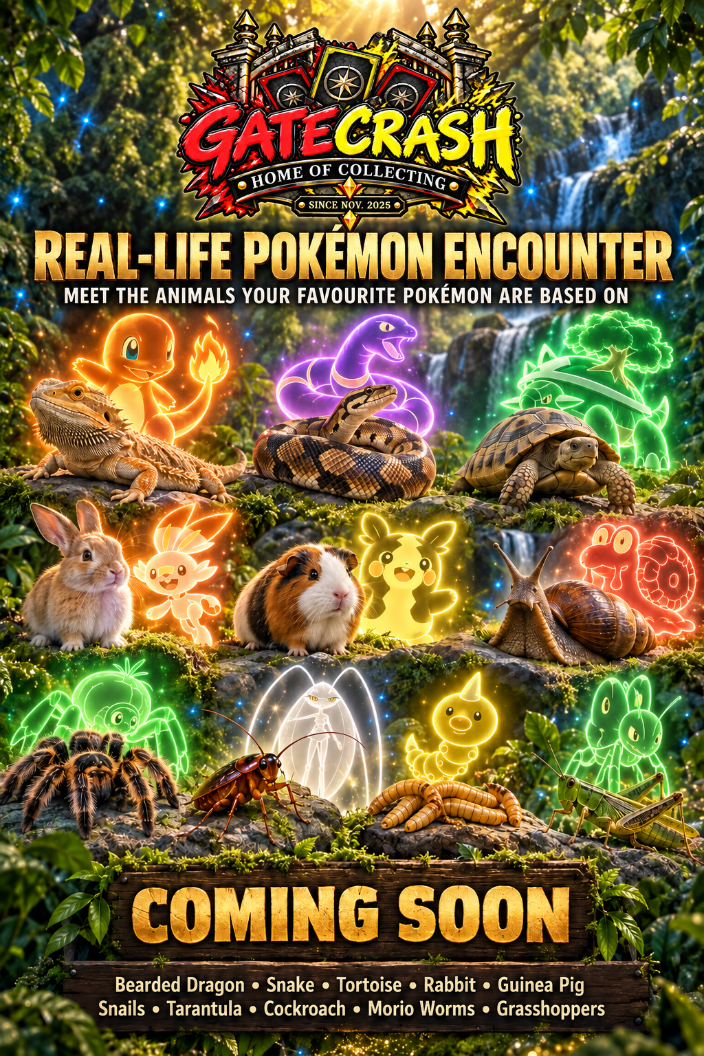 GATECRASH Real-Life Pokémon Encounter Child Ticket (1st Nov - Adult goes free with a child ticket)