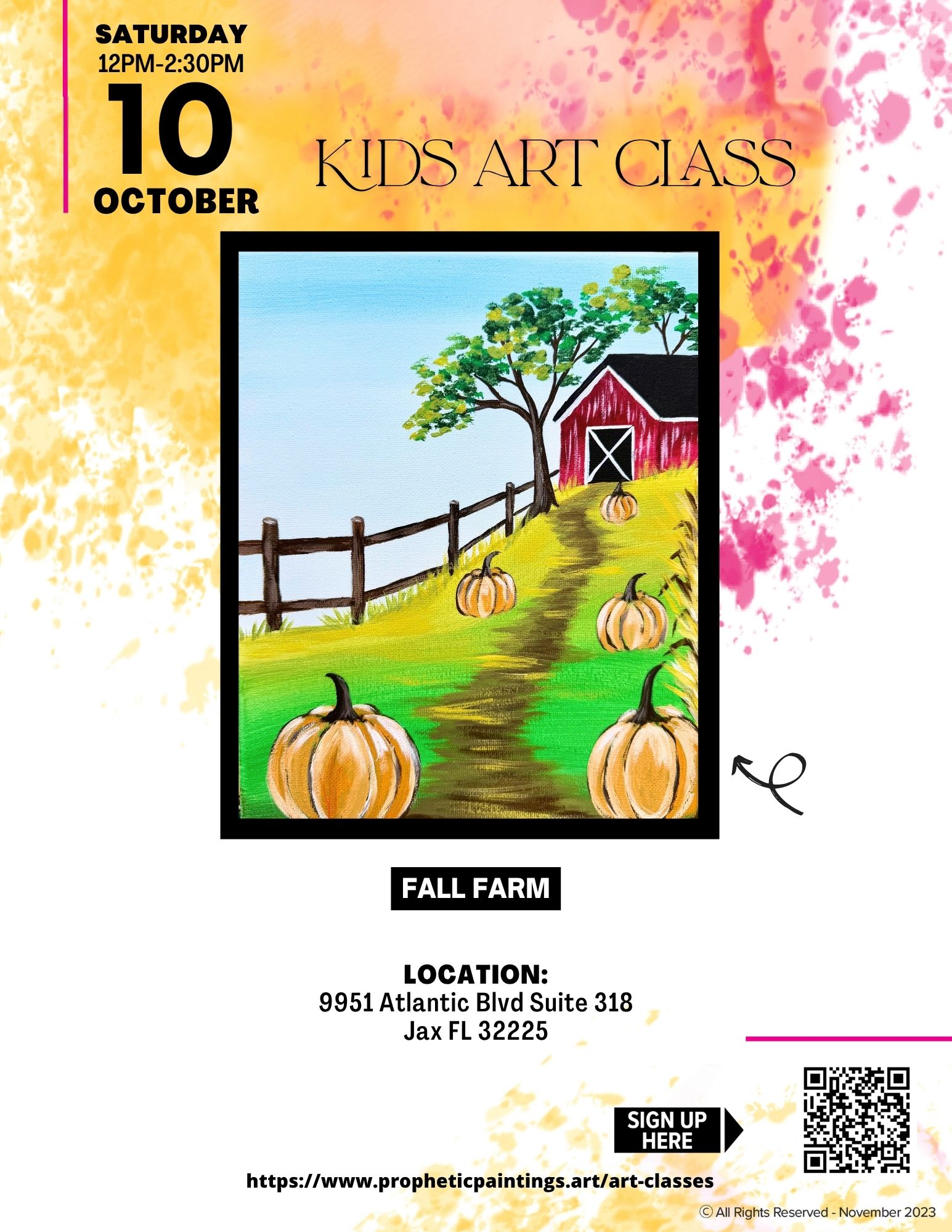Fall Farm- Kids class 
