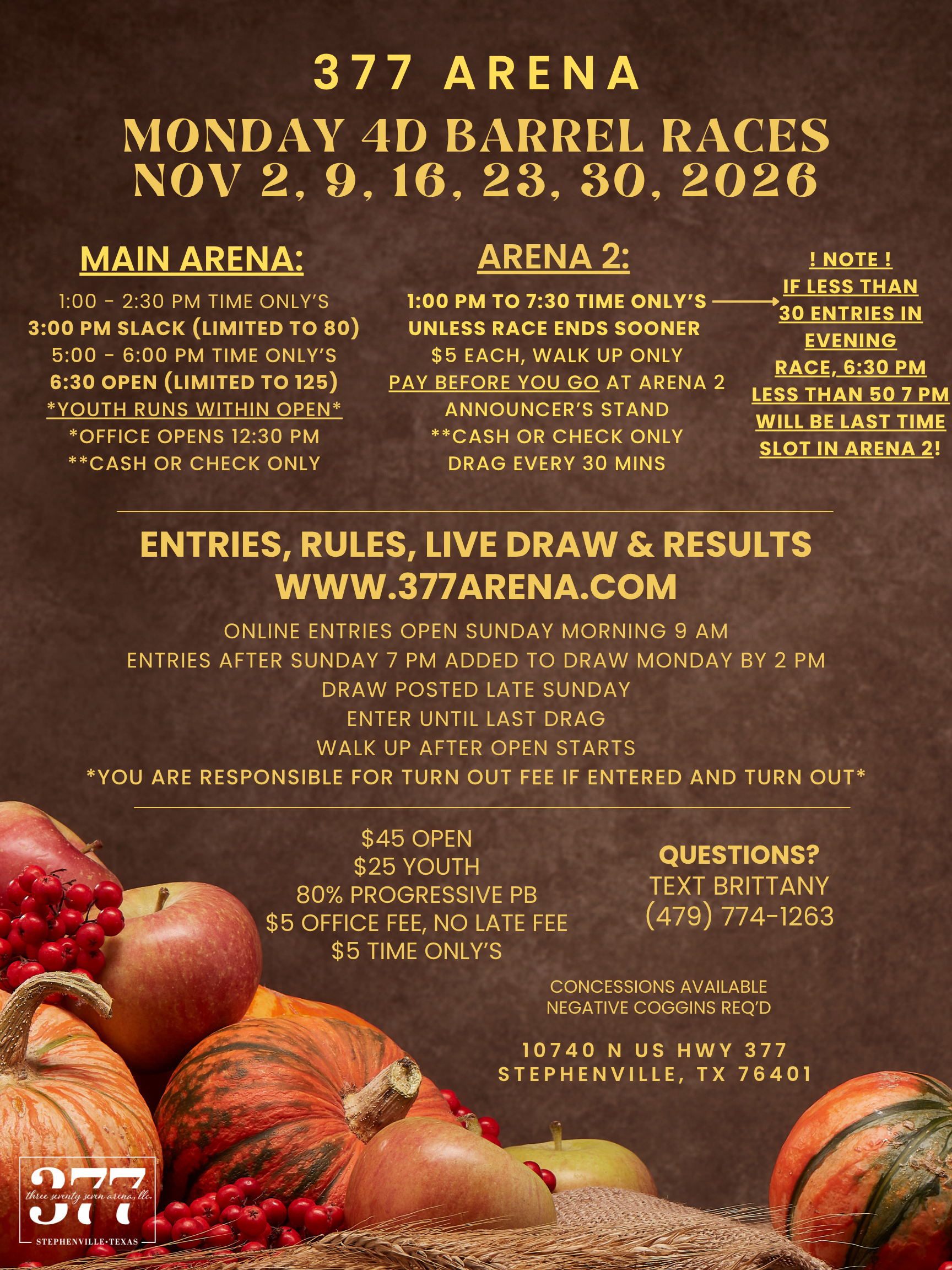 4D Barrel Race