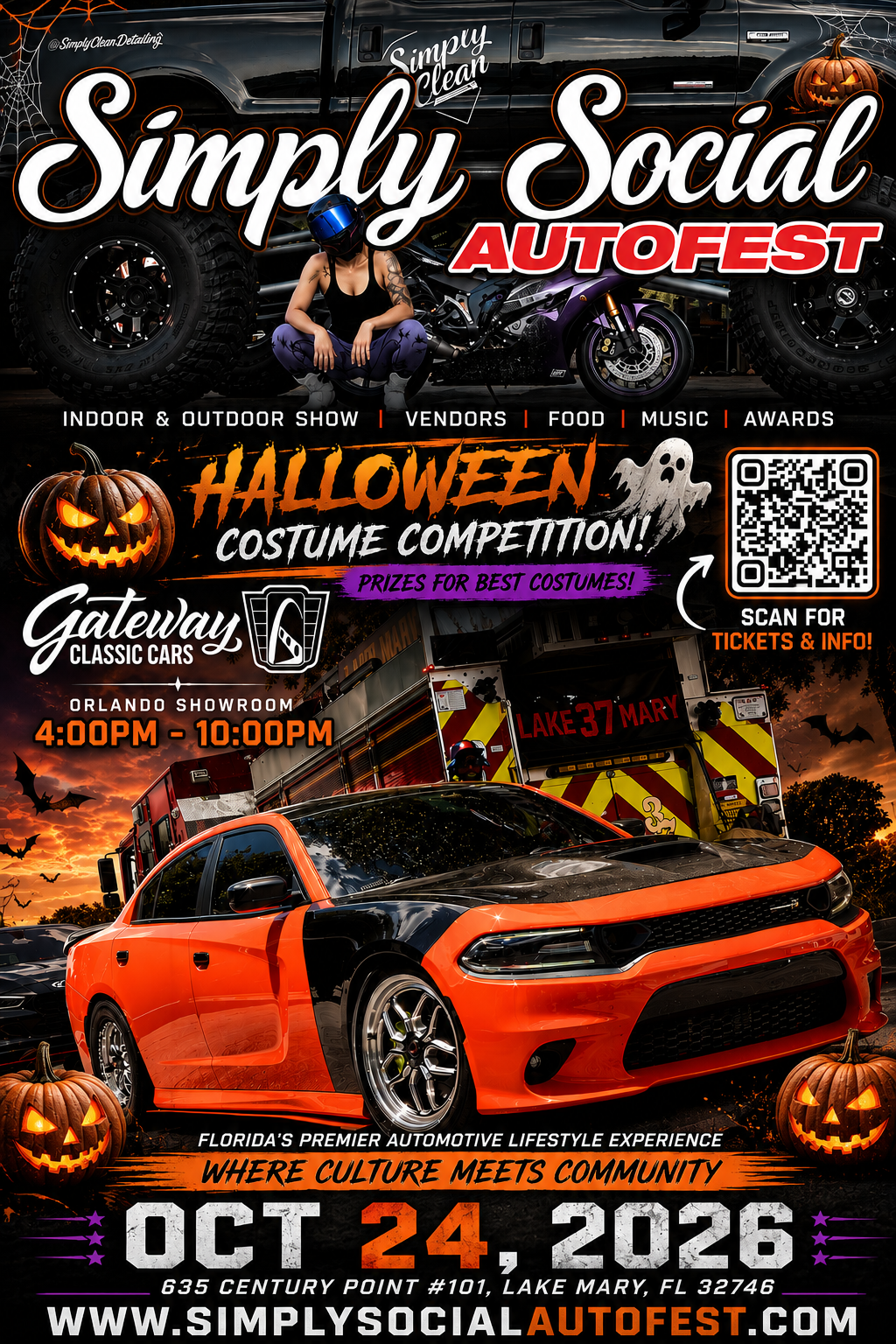 Simply Social AutoFest Halloween Edition