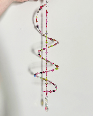 Craft Night: Beaded Spiral Sun Catchers