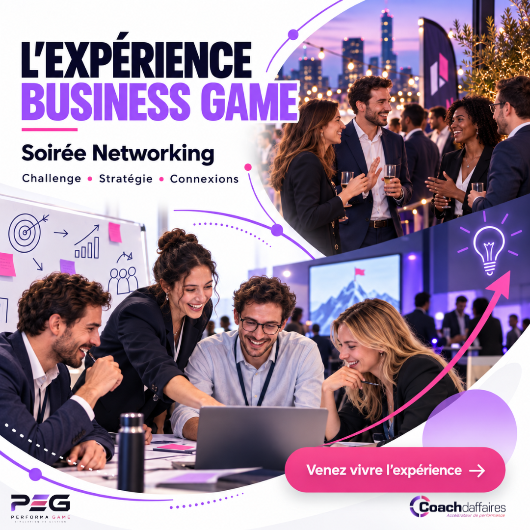 GRENOBLE - L’EXPÉRIENCE BUSINESS GAME - Envie de réseauter autrement ?