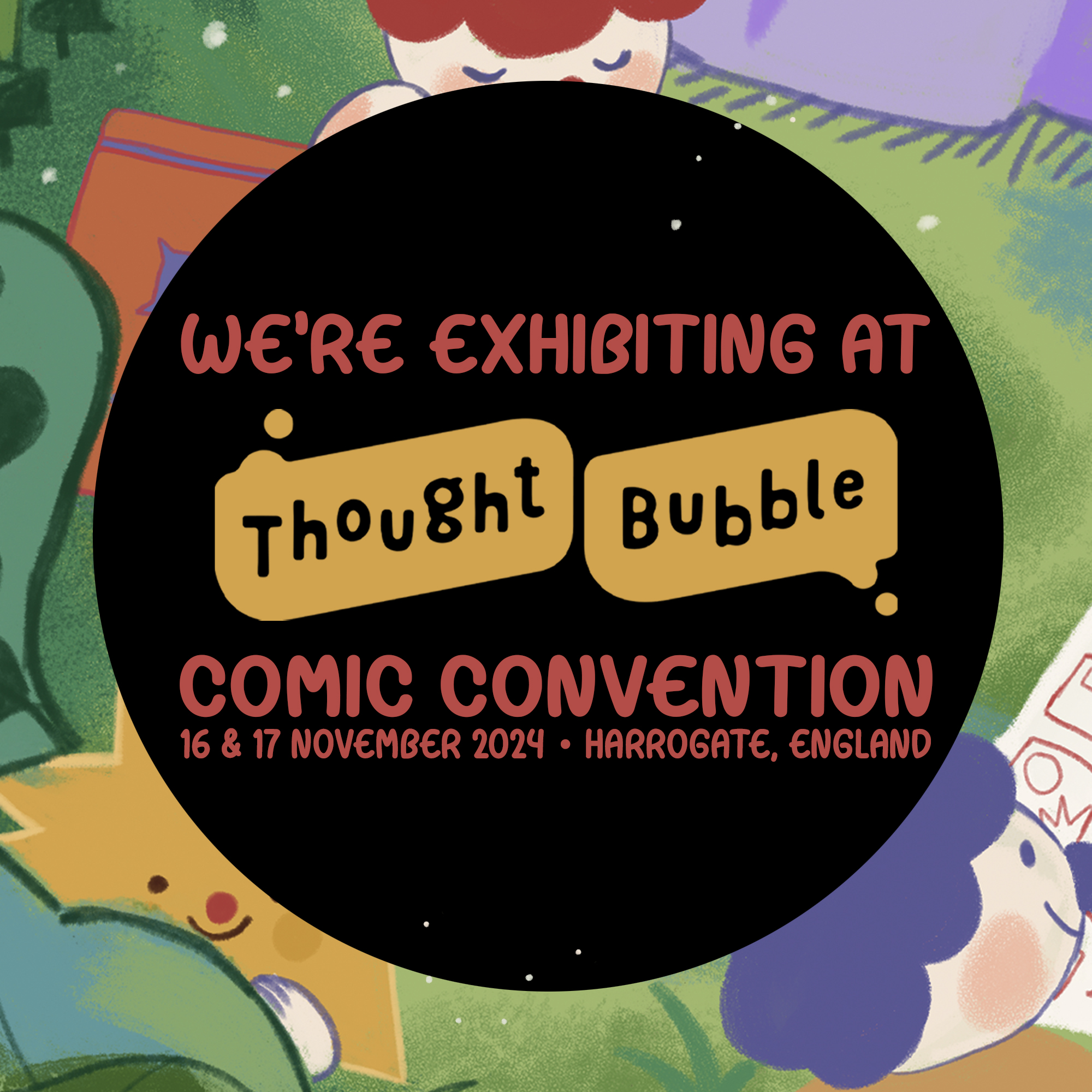 Stallholder at Thought Bubble 2024!!!