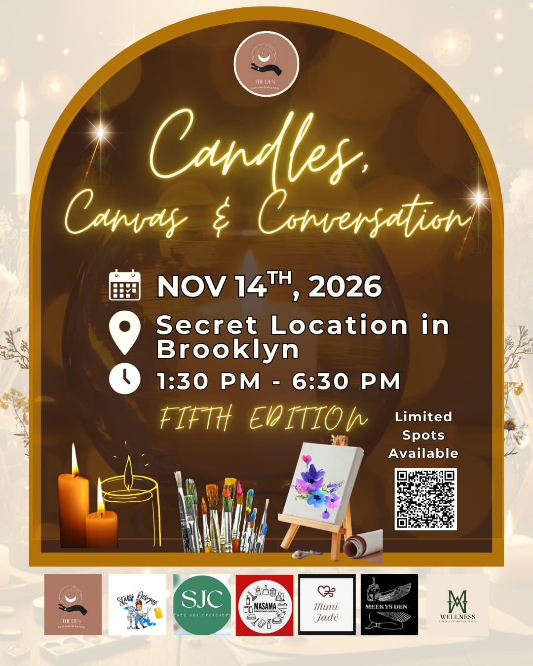 Candles, Canvas & Conversation