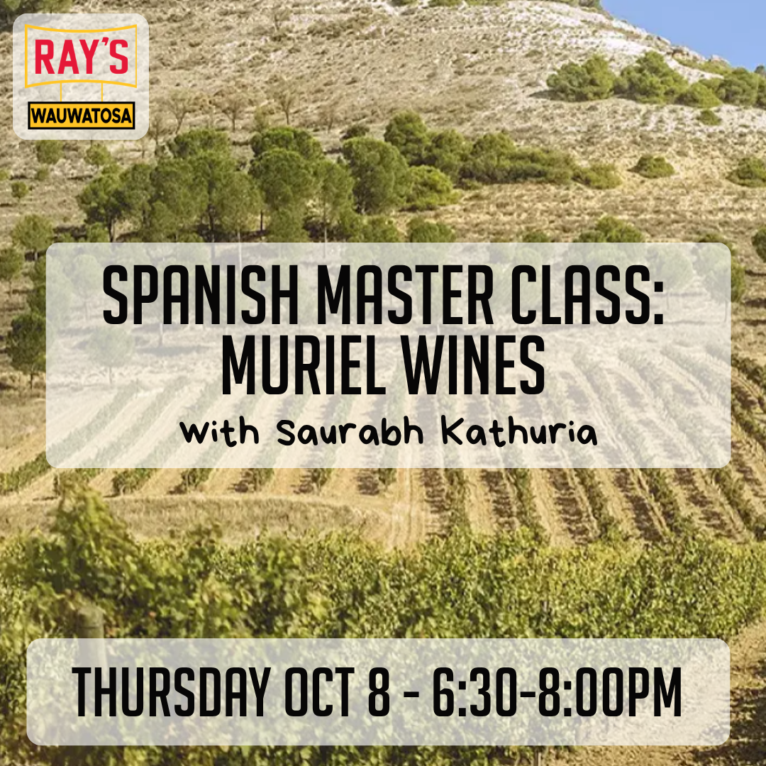 Spanish Master Class: Muriel Wines with Saurabh Kathuria - Wauwatosa