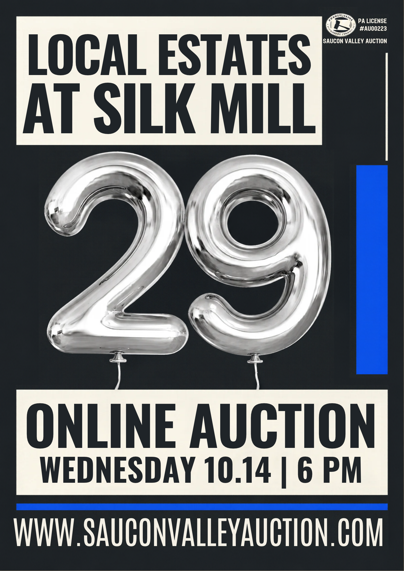 Local Estates at Silk Mill #29- Online Auction