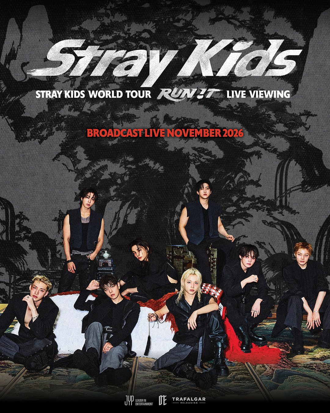 STRAY KIDS - RUN IT World Tour Live viewing - in Cinemas in Europe