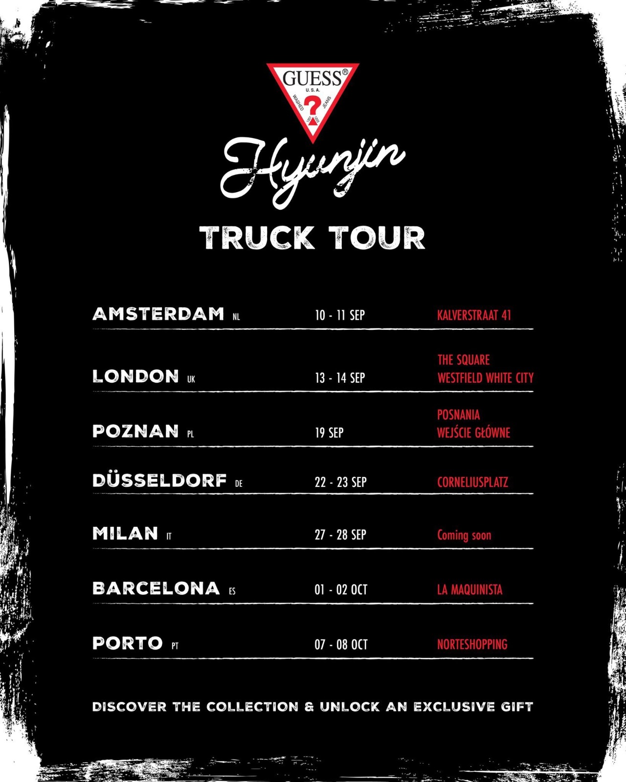 HYUNJIN - TRUCK TOUR [GUESS] - in Milan