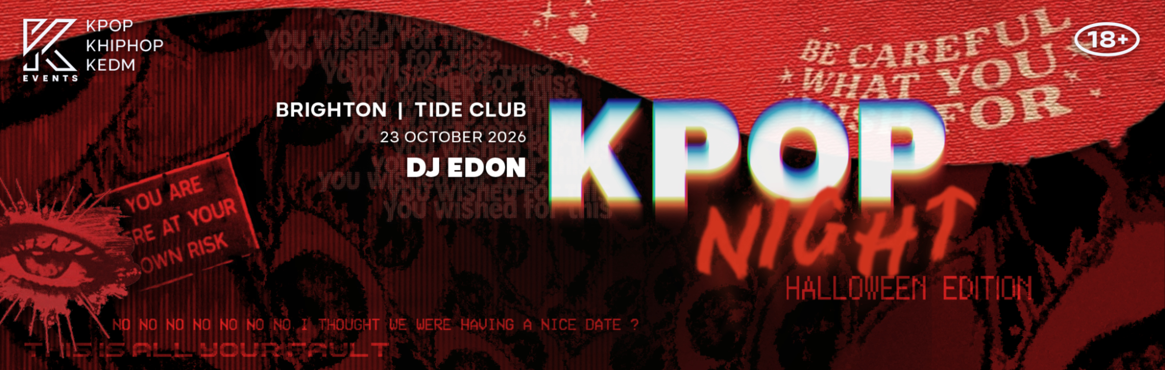 OfficialKEvents - KPOP & KHIPHOP Night HALLOWEEN EDITION - in Brighton