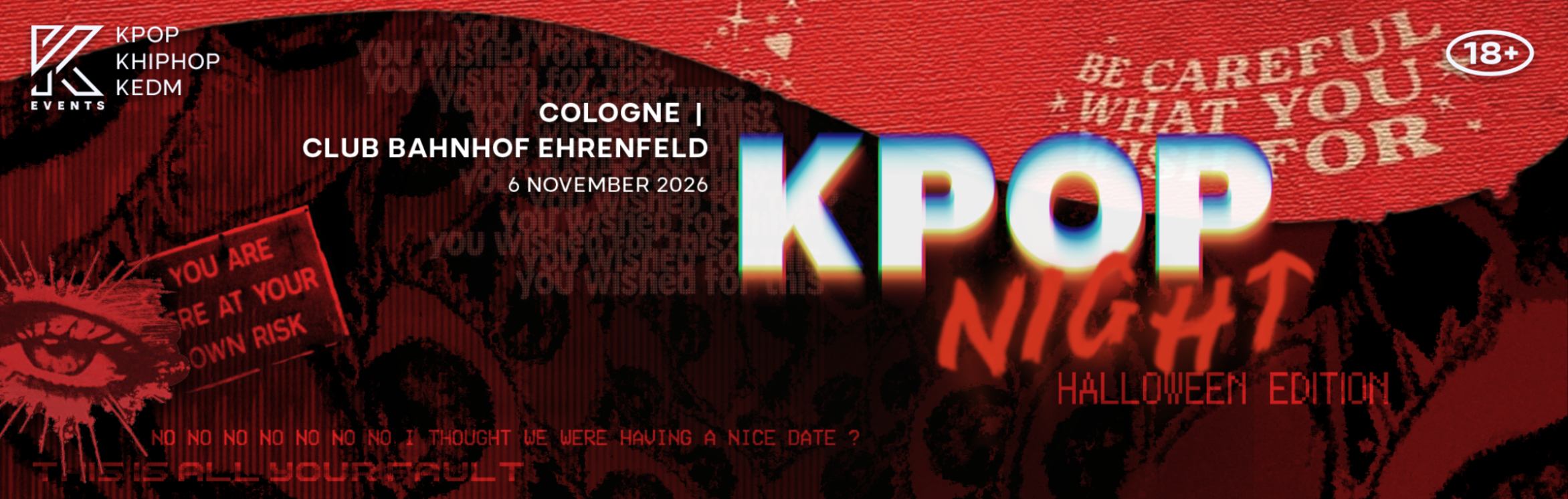 OfficialKEvents - KPOP & KHIPHOP Night HALLOWEEN EDITION - in Cologne