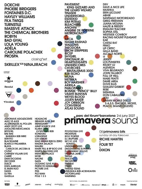 HEARTS2HEARTS - Concert - at Primavera Sound in Barcelona