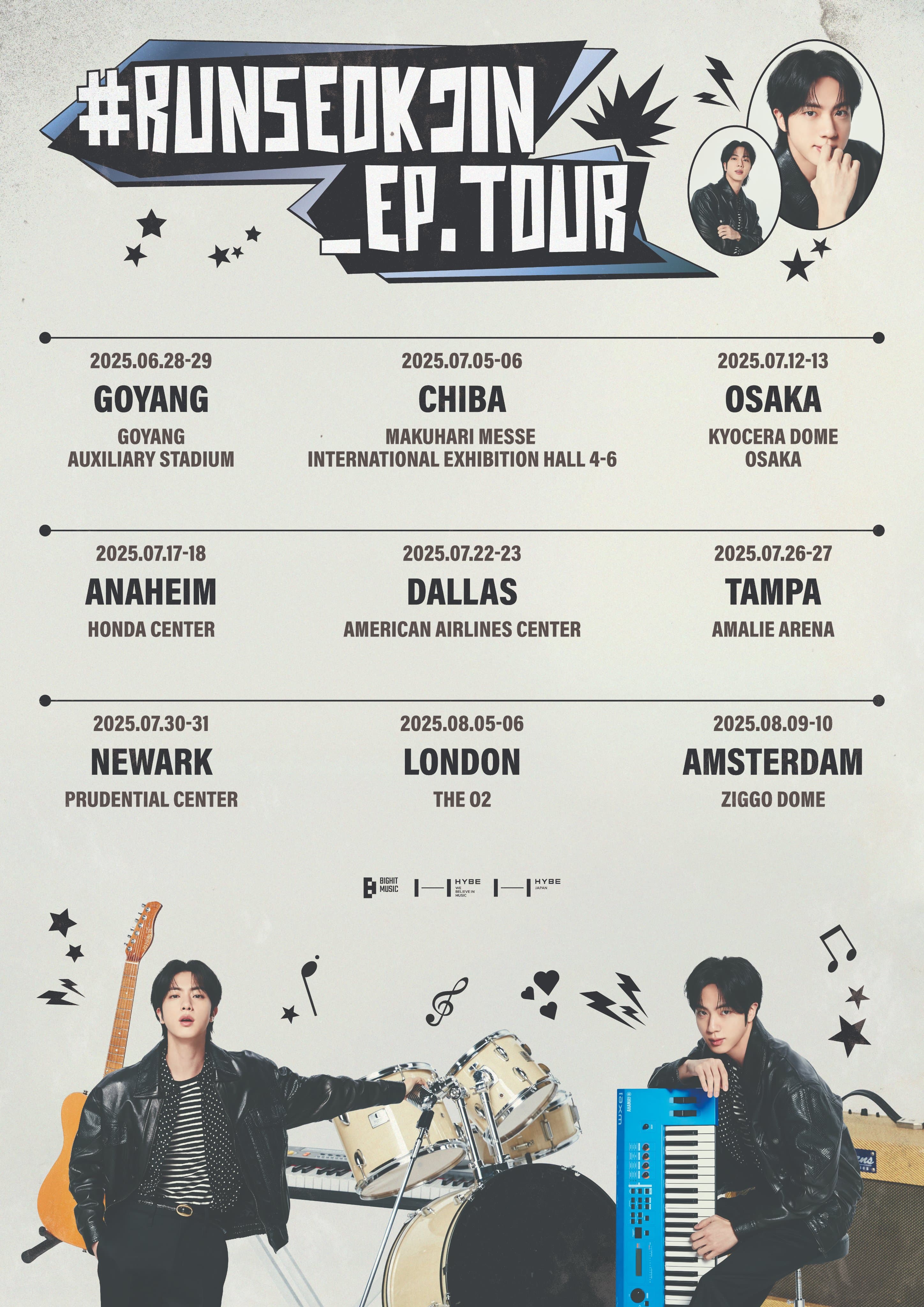 JIN RUNSEOKJIN_EP.TOUR in Amsterdam in Amsterdam - Aug 9, 2025