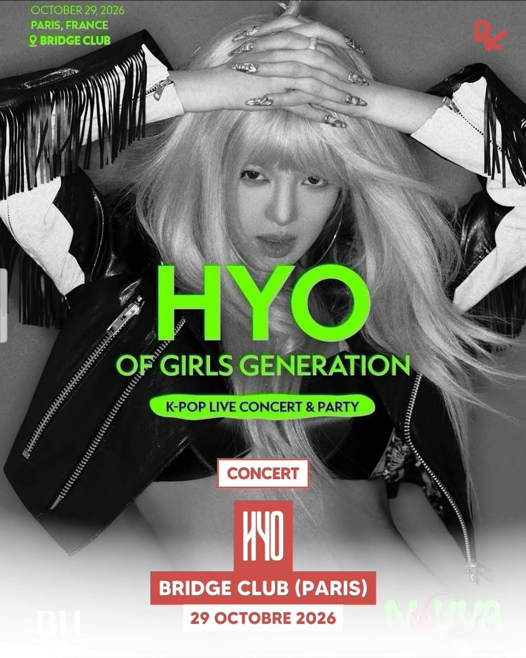 HYO [of girls generation] - DJ SET at Nouva in Paris