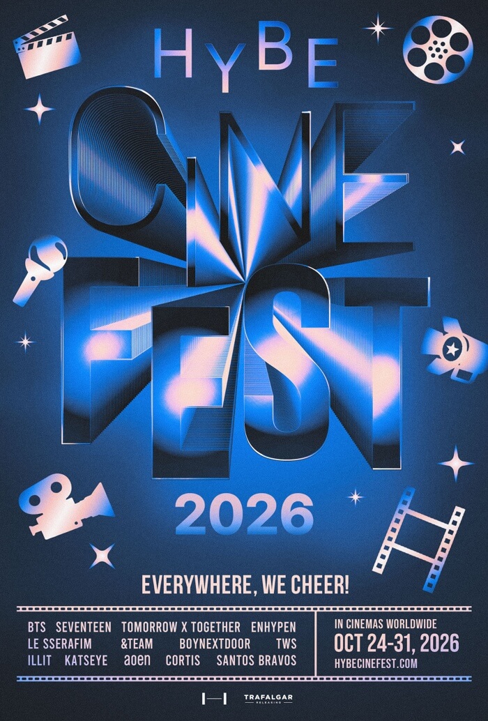 HYBE CINE FEST - EVERYWHERE, WE CHEER ! - in Cinemas in Europe