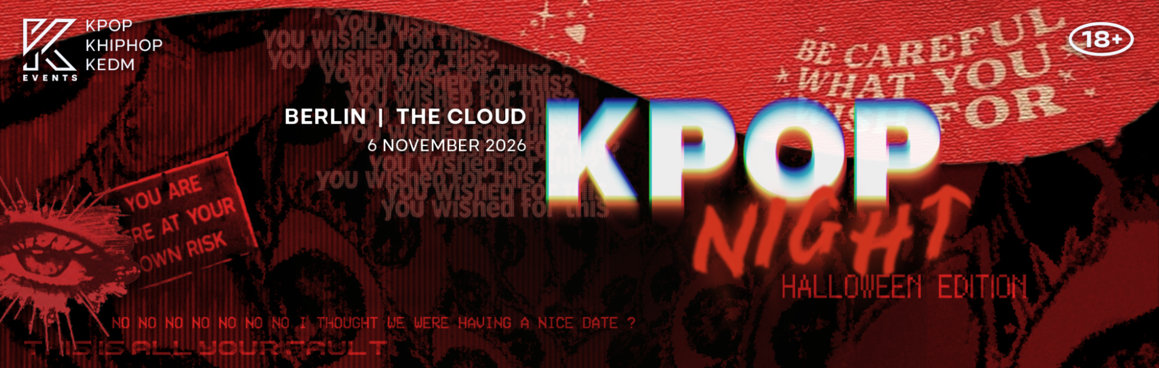 OfficialKEvents - KPOP & KHIPHOP Night HALLOWEEN EDITION - in Berlin