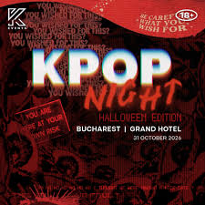 OfficialKEvents - KPOP & KHIPHOP Night HALLOWEEN EDITION - in Bucharest