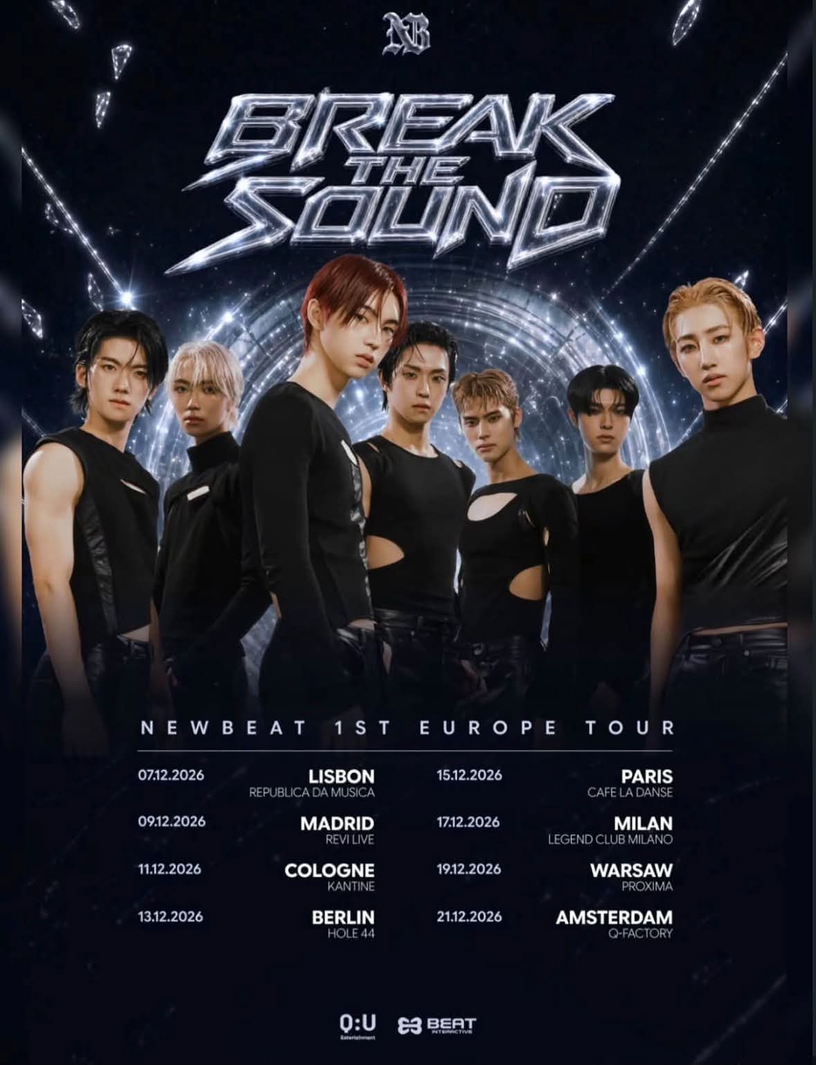 NEWBEAT - BREAK THE SOUND - Europe tour in Cologne