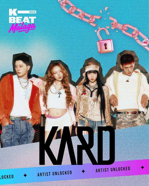 KARD - at K-BEAT FESTIVAL - in Malaga 