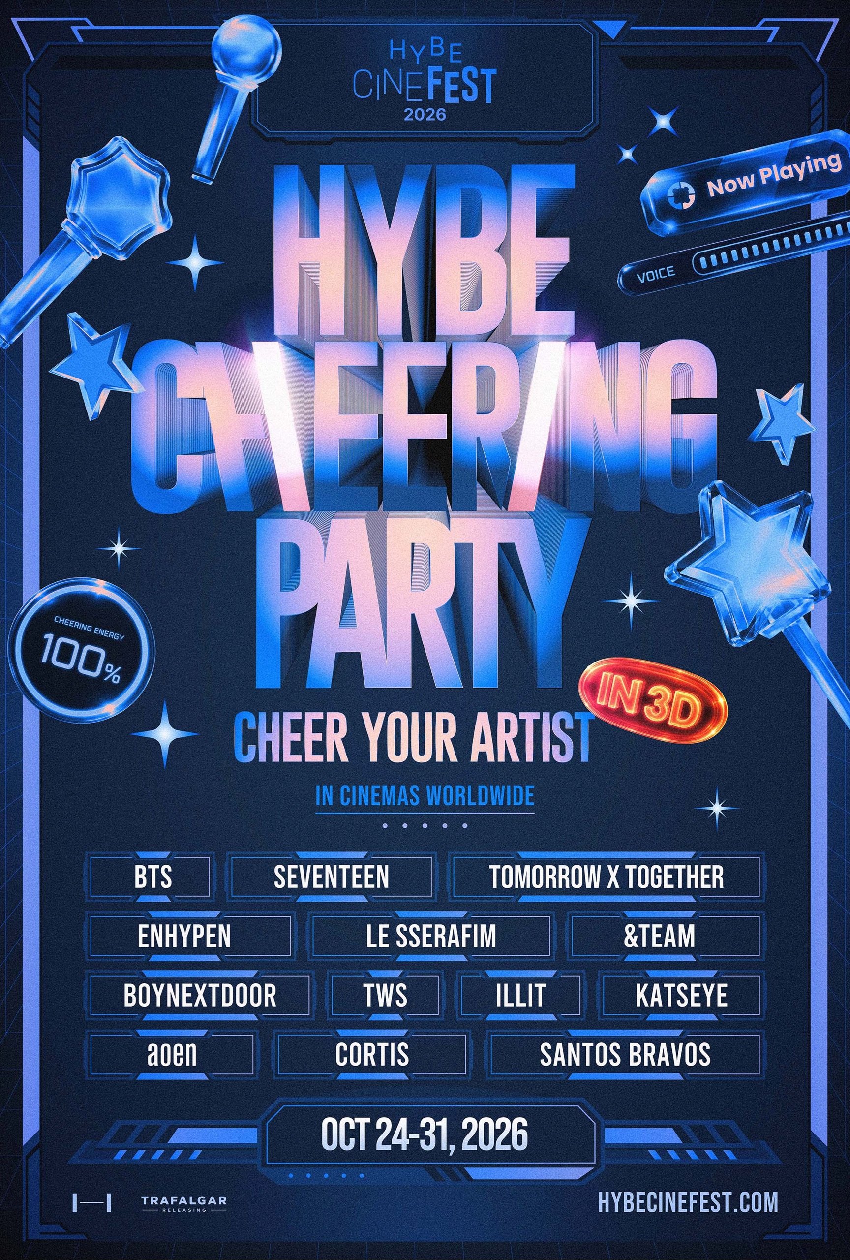 HYBE CHEERING PARTY - in Cinemas in Europe  