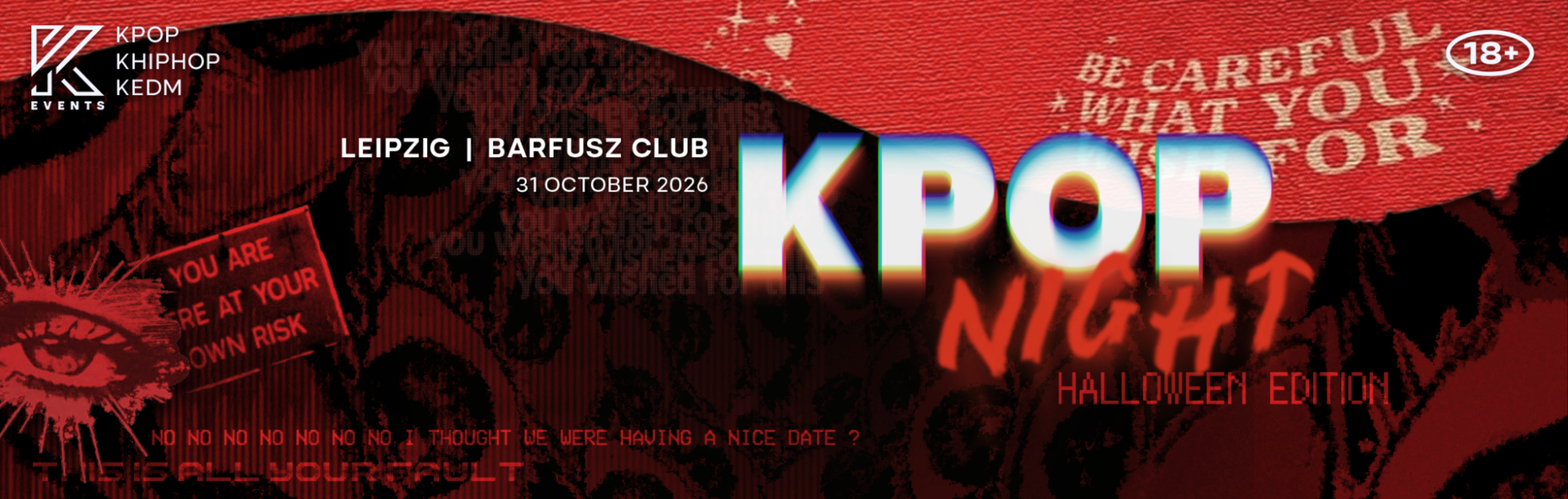 OfficialKEvents - KPOP & KHIPHOP Night HALLOWEEN EDITION - in Leipzig