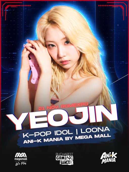 YEOJIN - at Bucharest Gaming Week in Bucharest