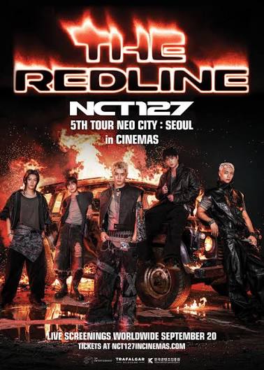 NCT127 - THE REDLINE - in Cinemas in Europe