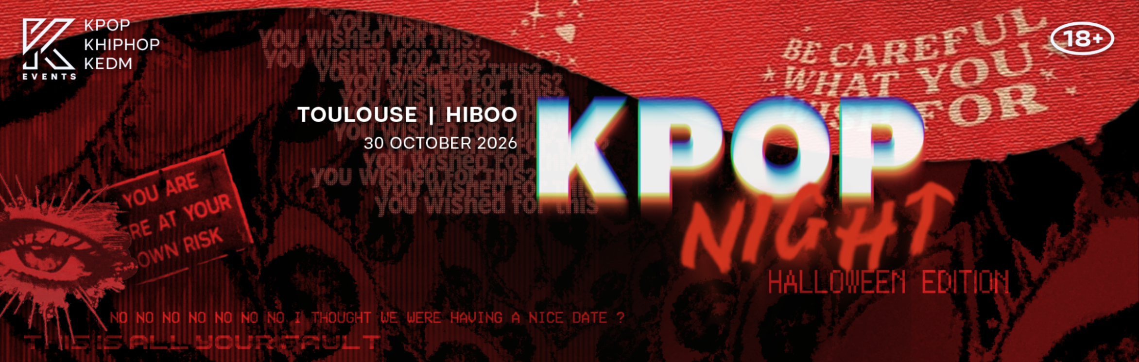 OfficialKEvents - KPOP & KHIPHOP Night HALLOWEEN EDITION - in Toulouse