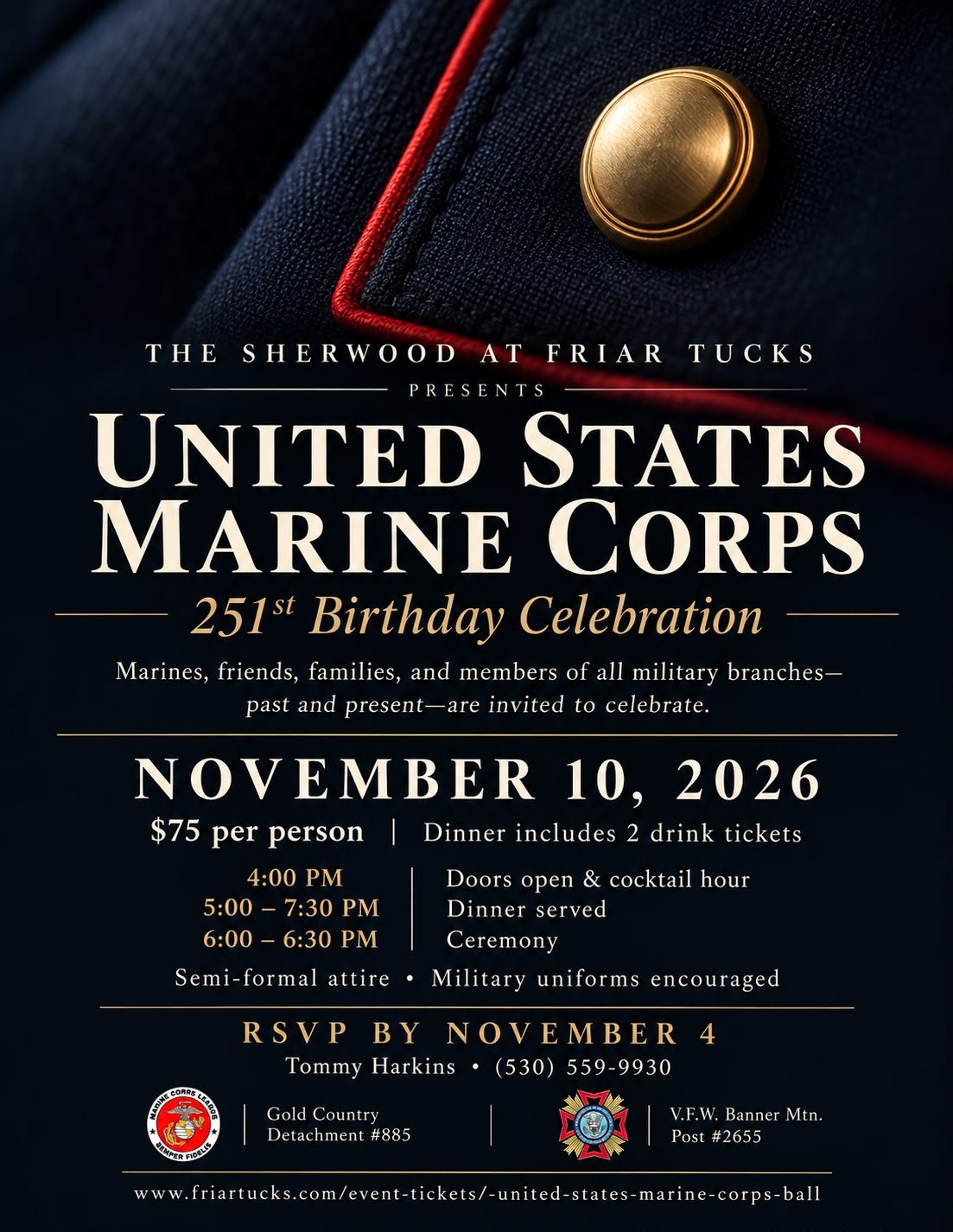 United States Marine Corps 251st Birthday Celebration