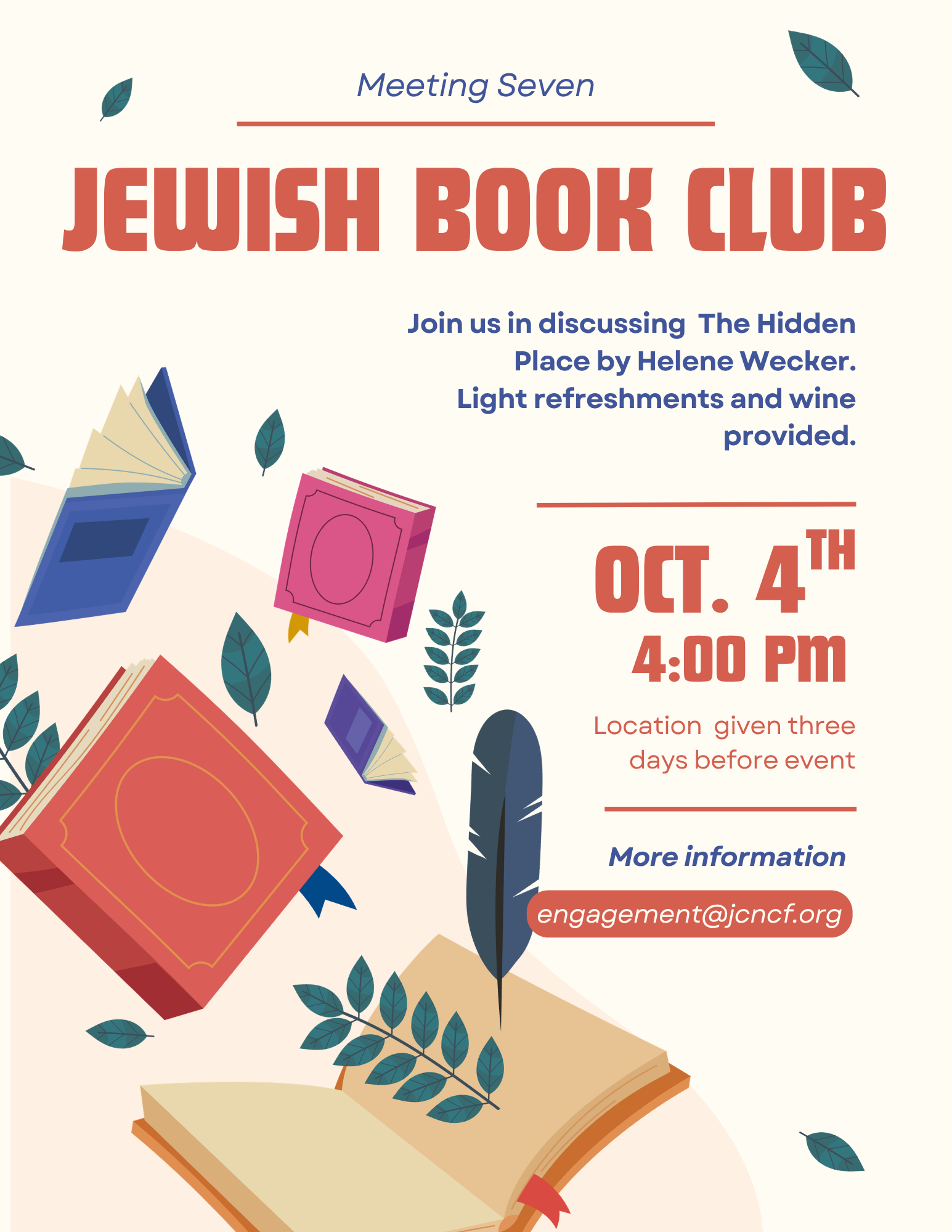 Jewish Book Club Meeting 7