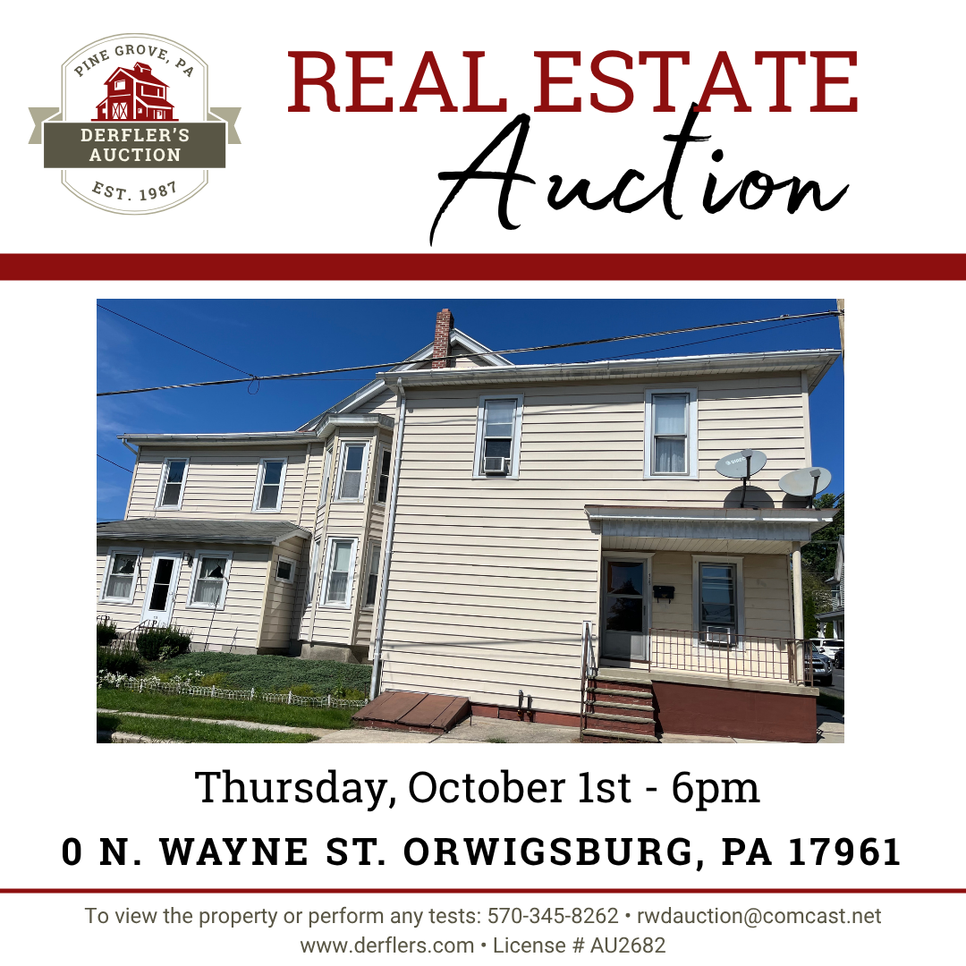 ONSITE REAL ESTATE AUCTION!