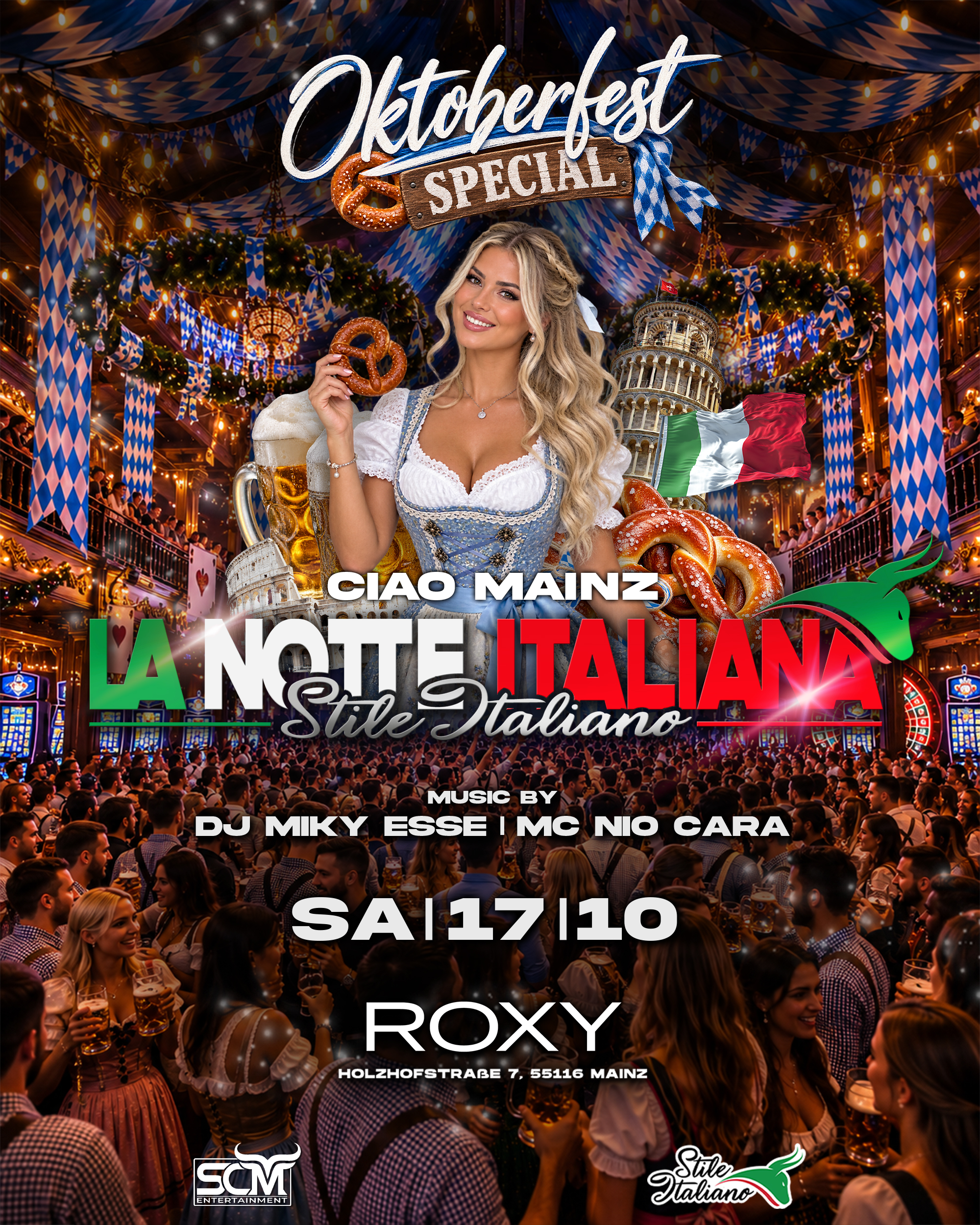 La Notte Italiana - 17.10 MAINZ Roxy