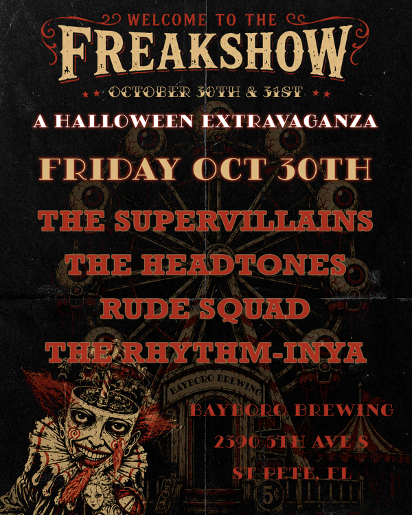 Welcome to the FreakShow Night One: The Supervillains