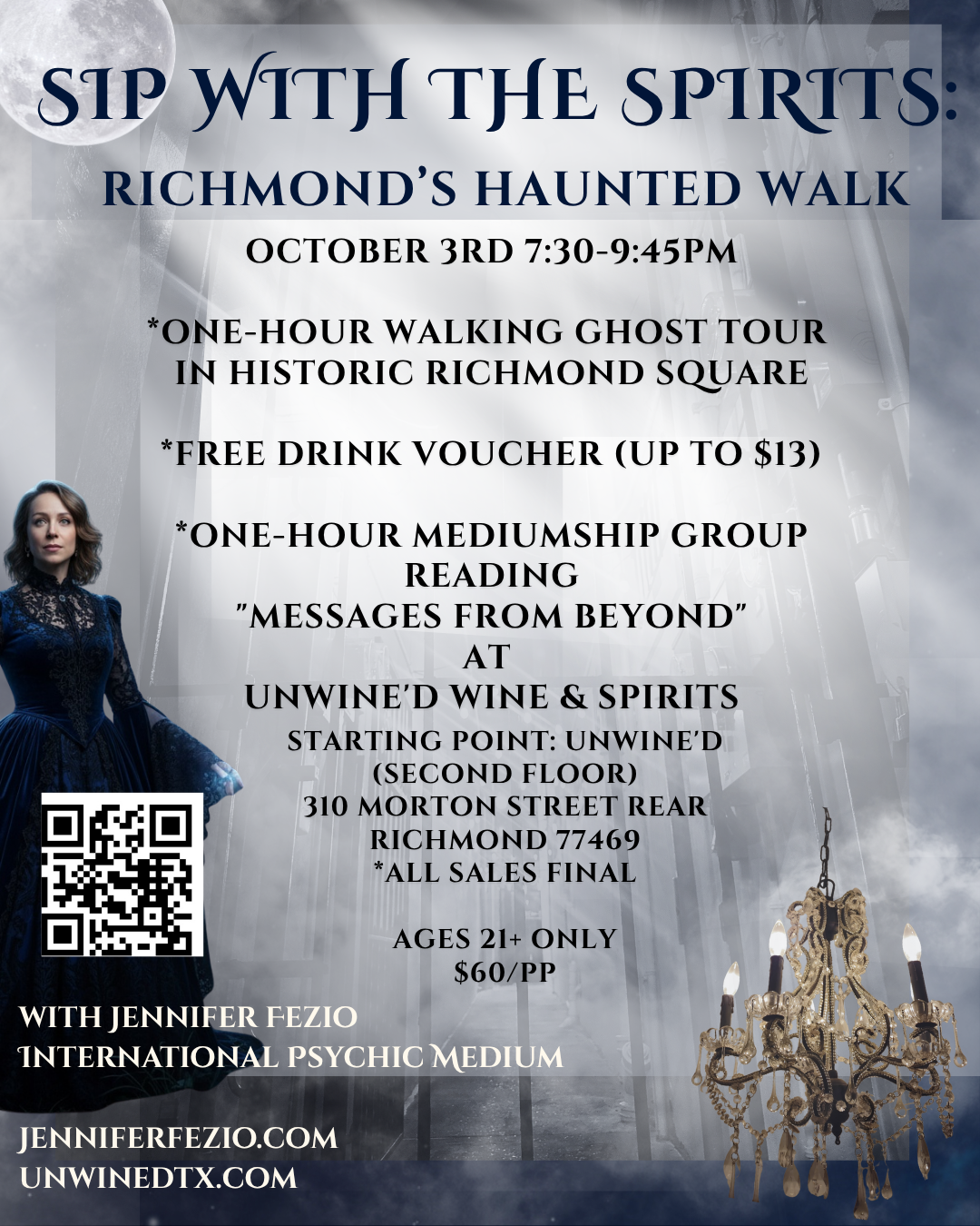 October's Sip with the Spirits: Richmond's Haunted Walk