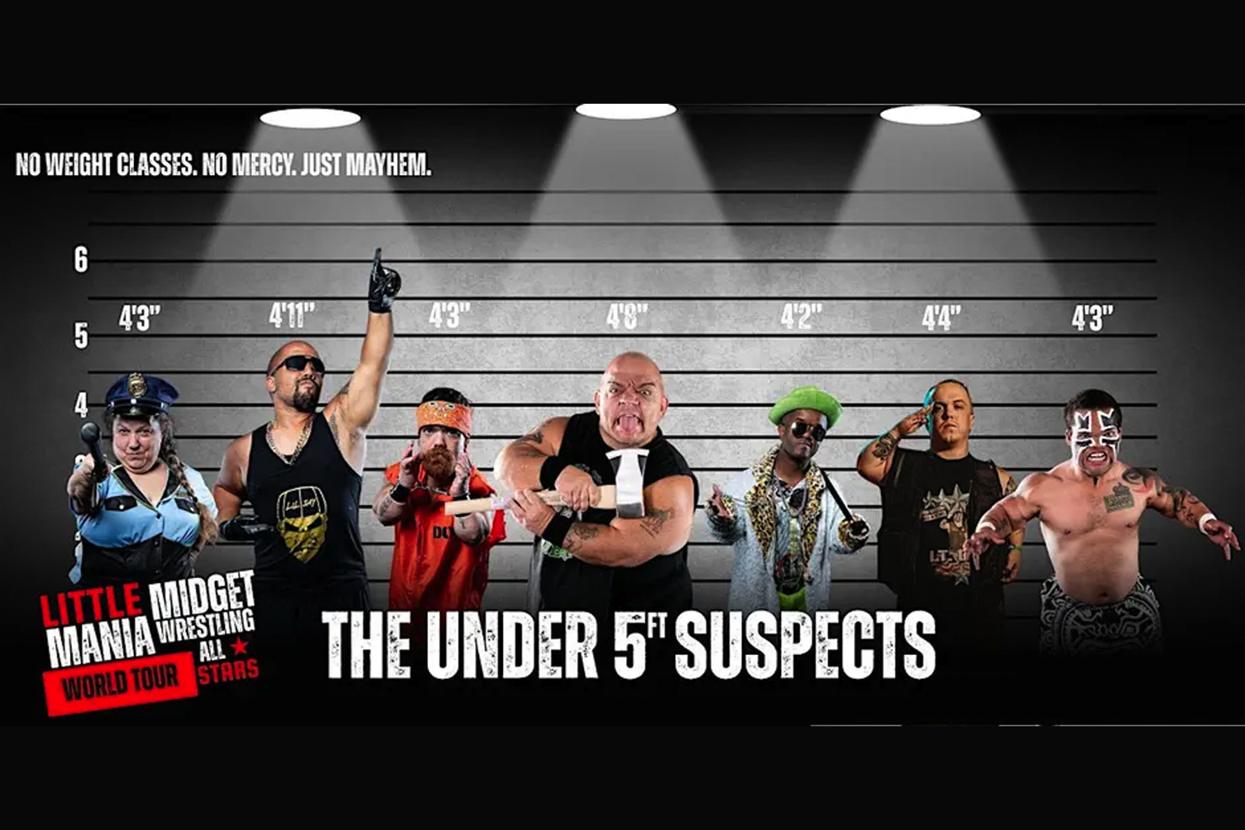 Midget Wrestling 11/6/26