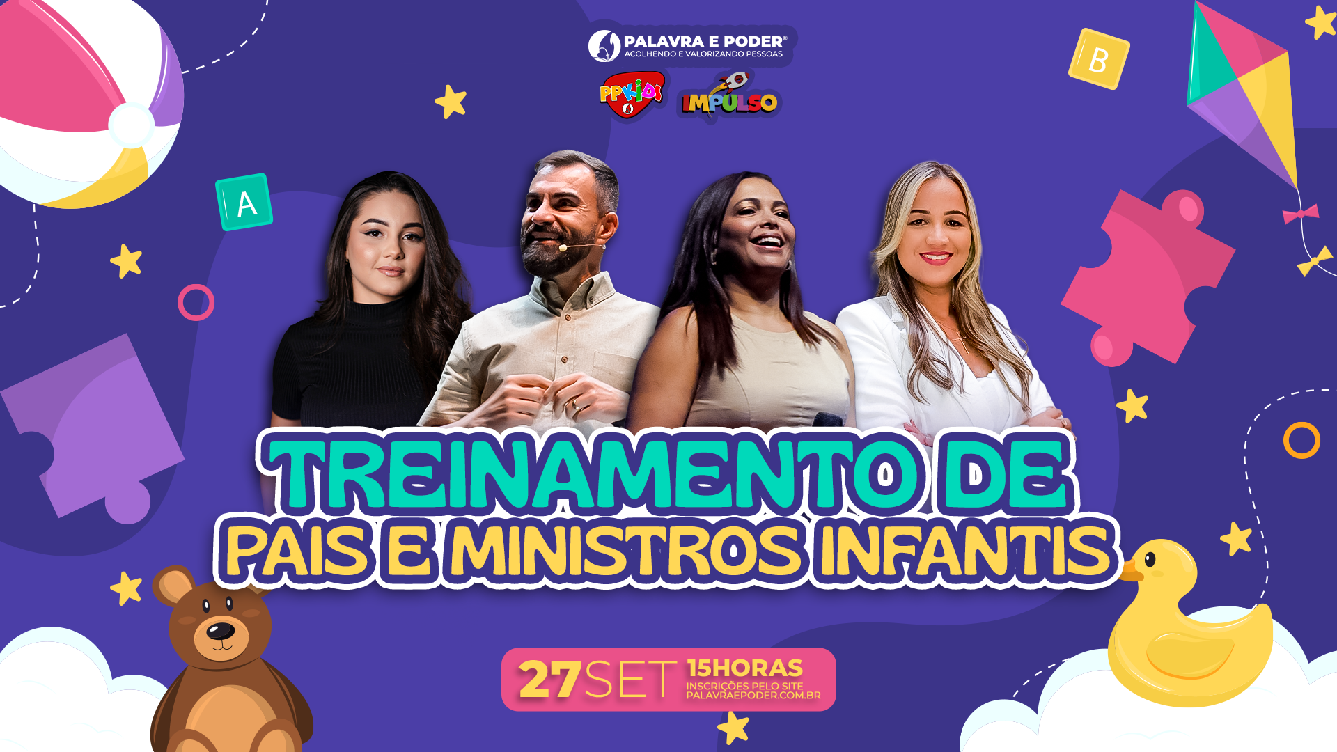 Treinamento de Pais e Ministros Infantis 2025