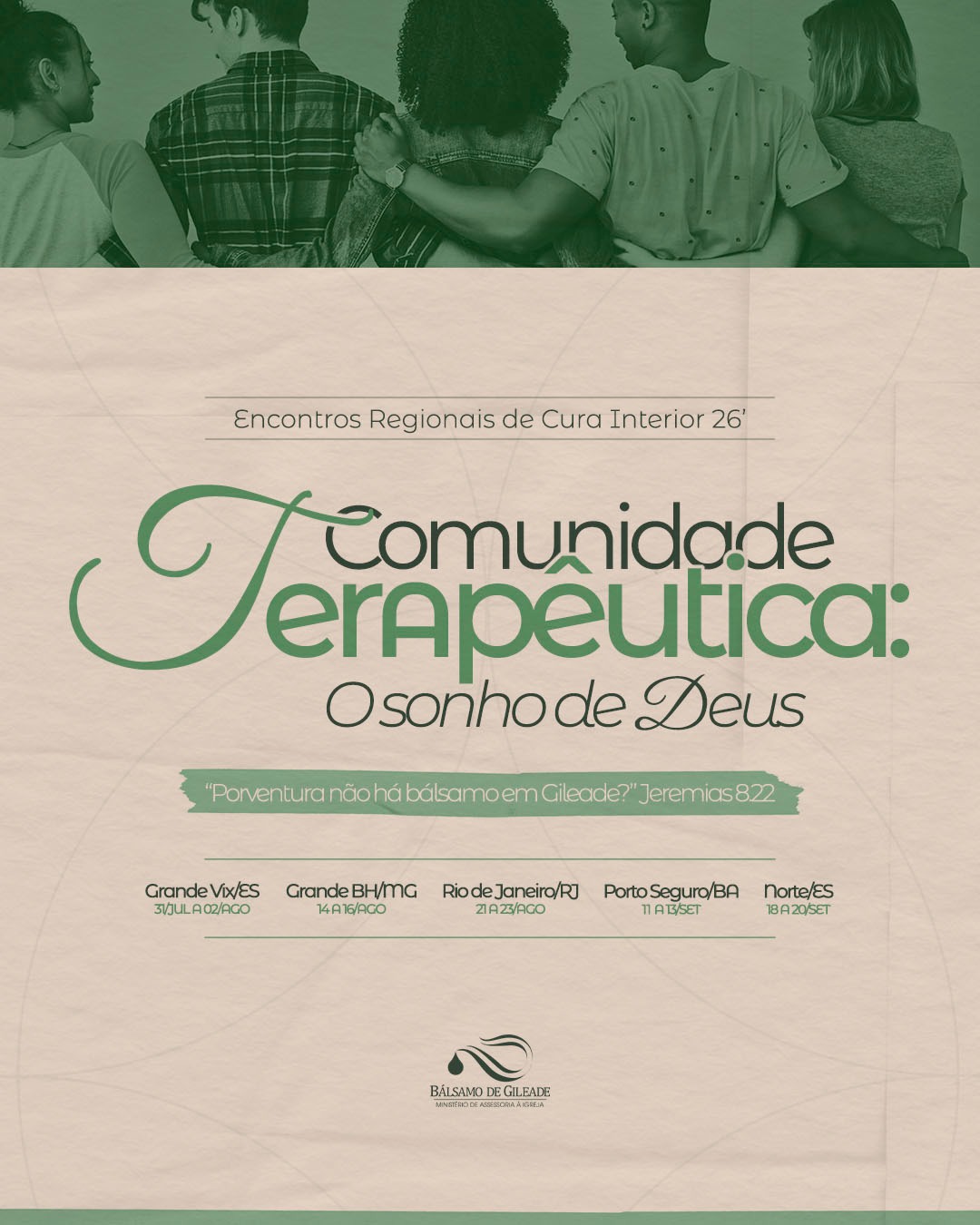 ENCONTRO DE CURA INTERIOR