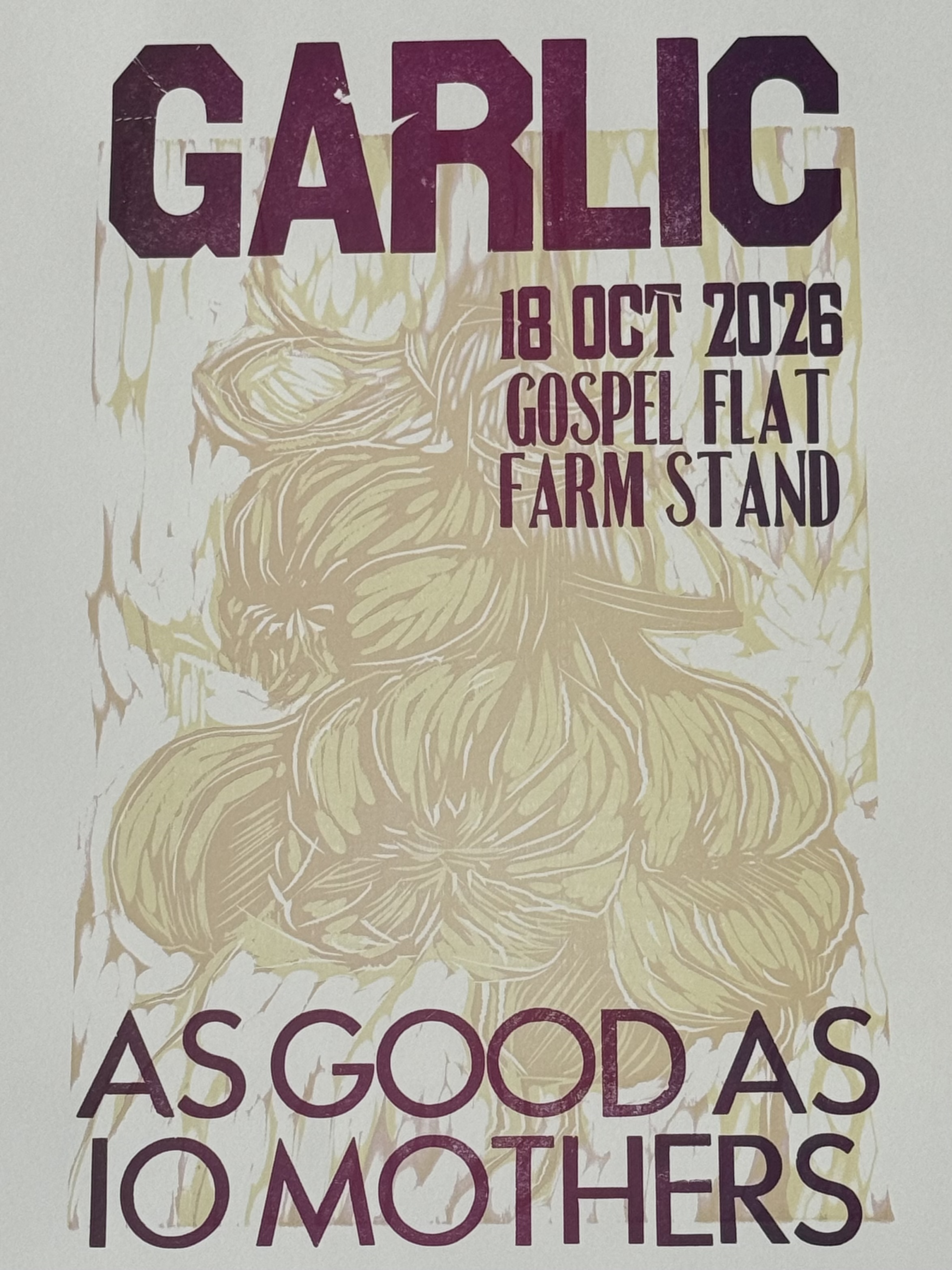 Garlic is as Good as 10 Mothers
