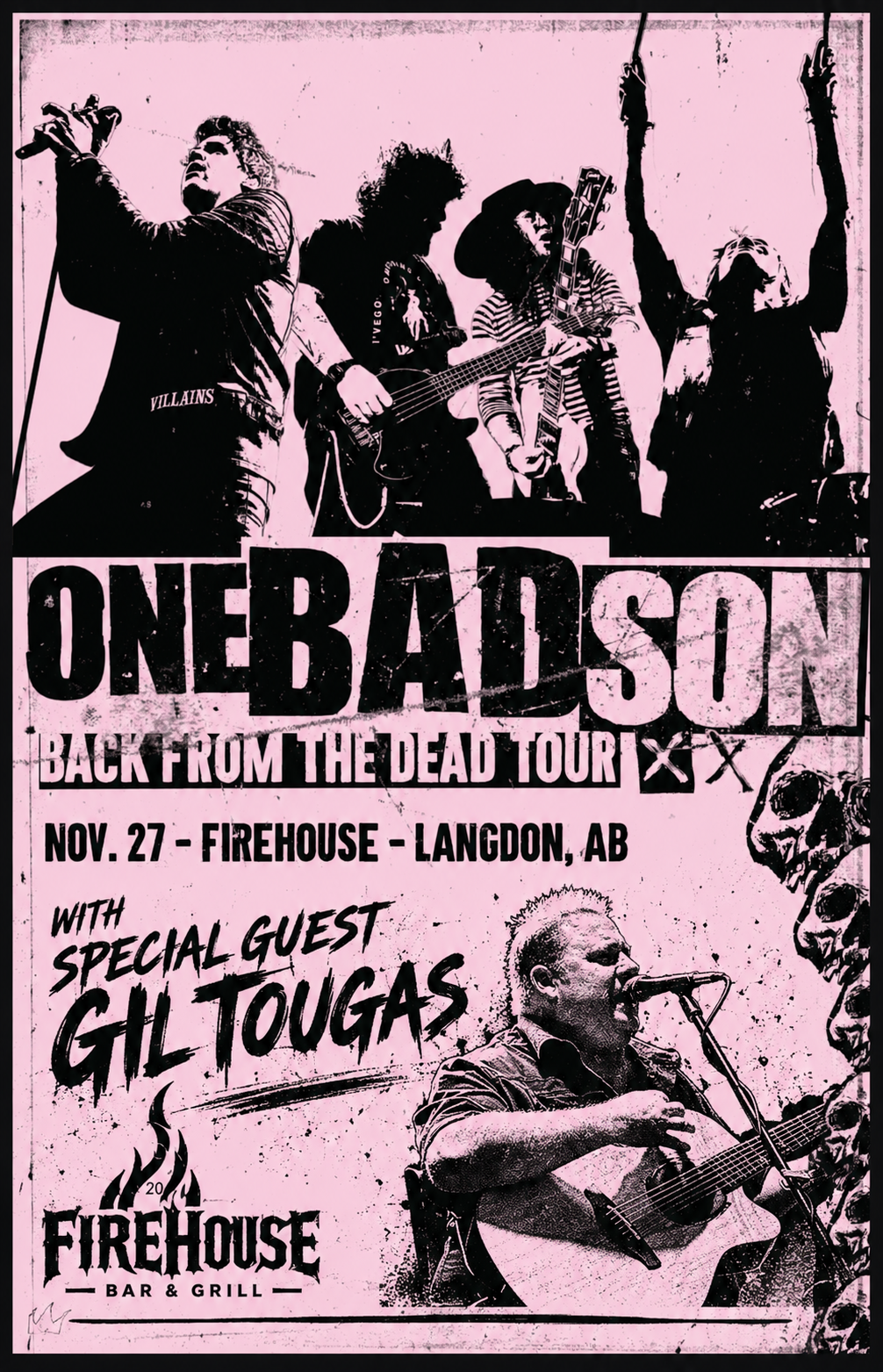 ONE BAD SON at the Firehouse!
