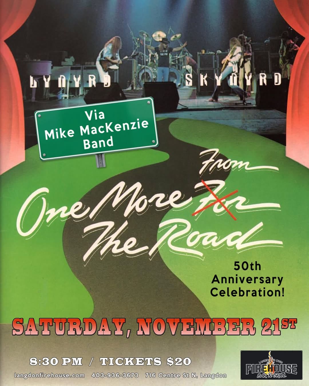 Mike MacKenzie Band 50th Anniversary Lynyrd Skynyrd