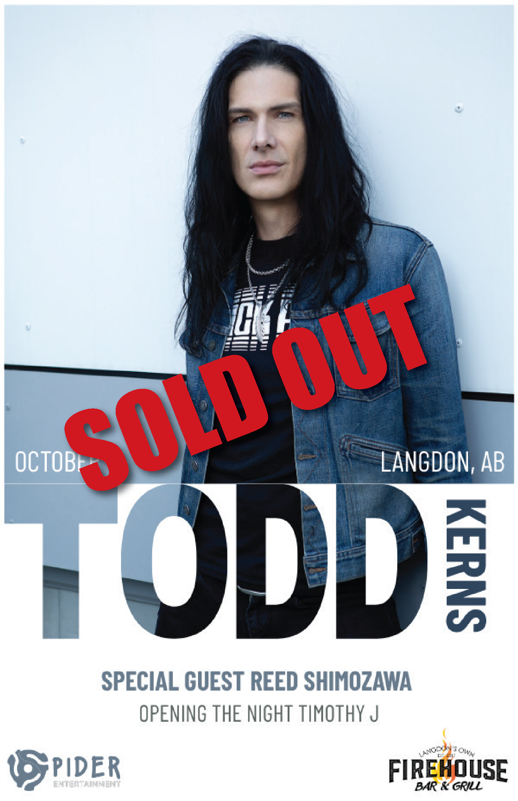 TODD KERNS - Rock 'N' Roll Chameleon Tour