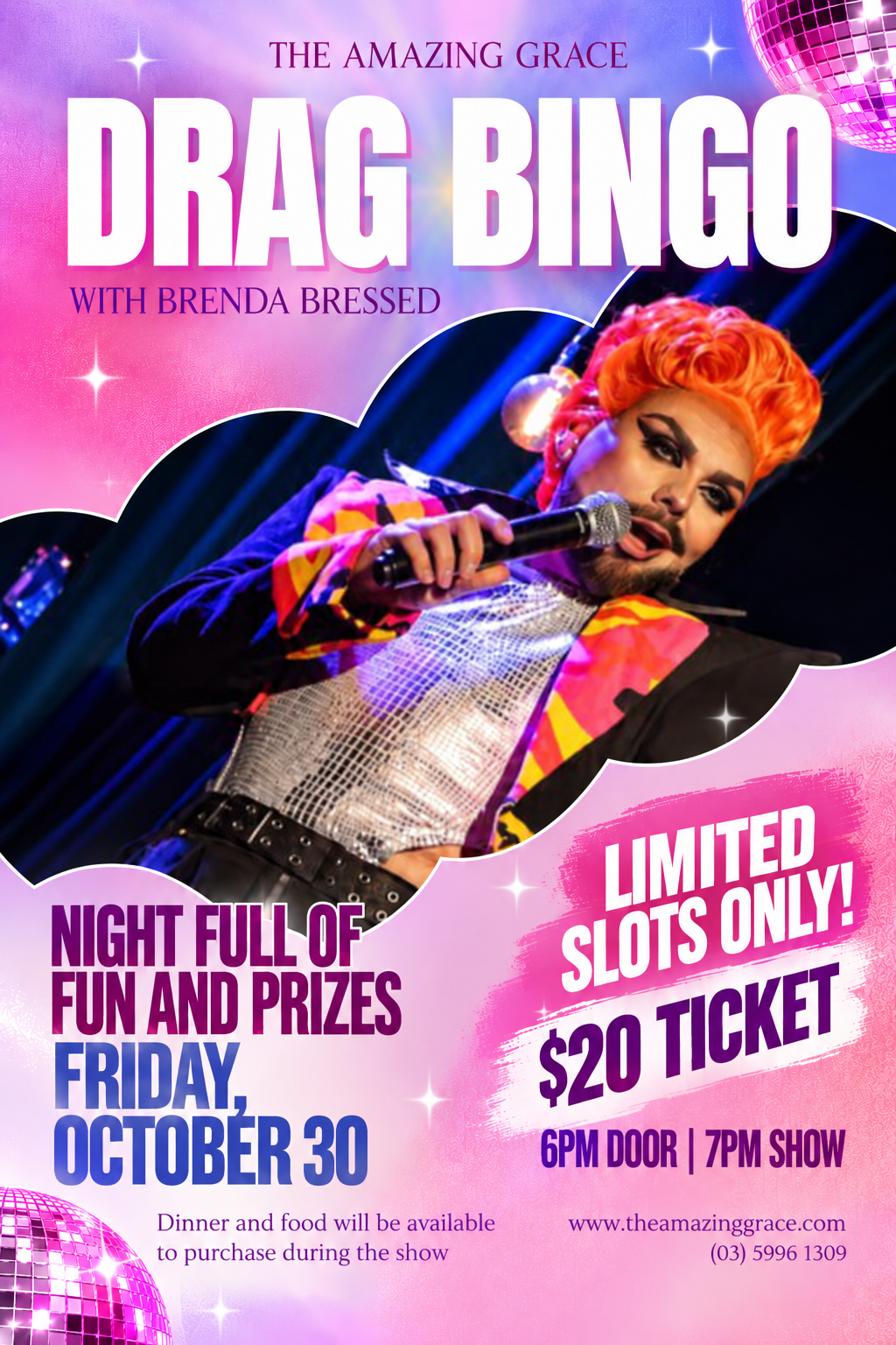 Drag Bingo with Brenda Bressed