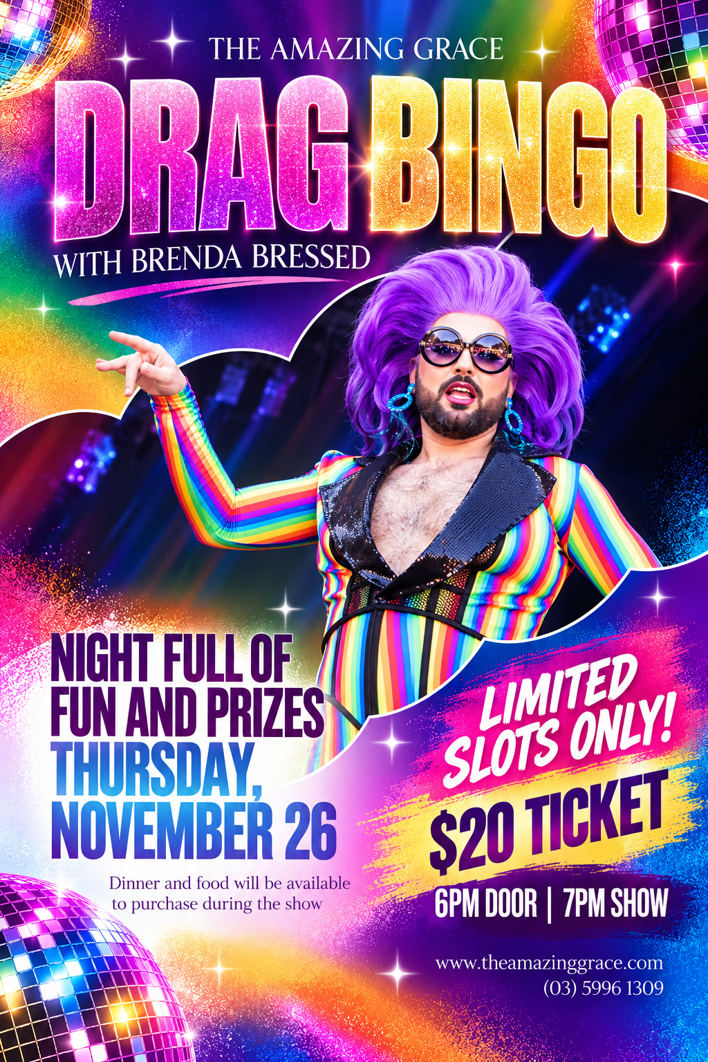 Drag Bingo with Brenda Bressed
