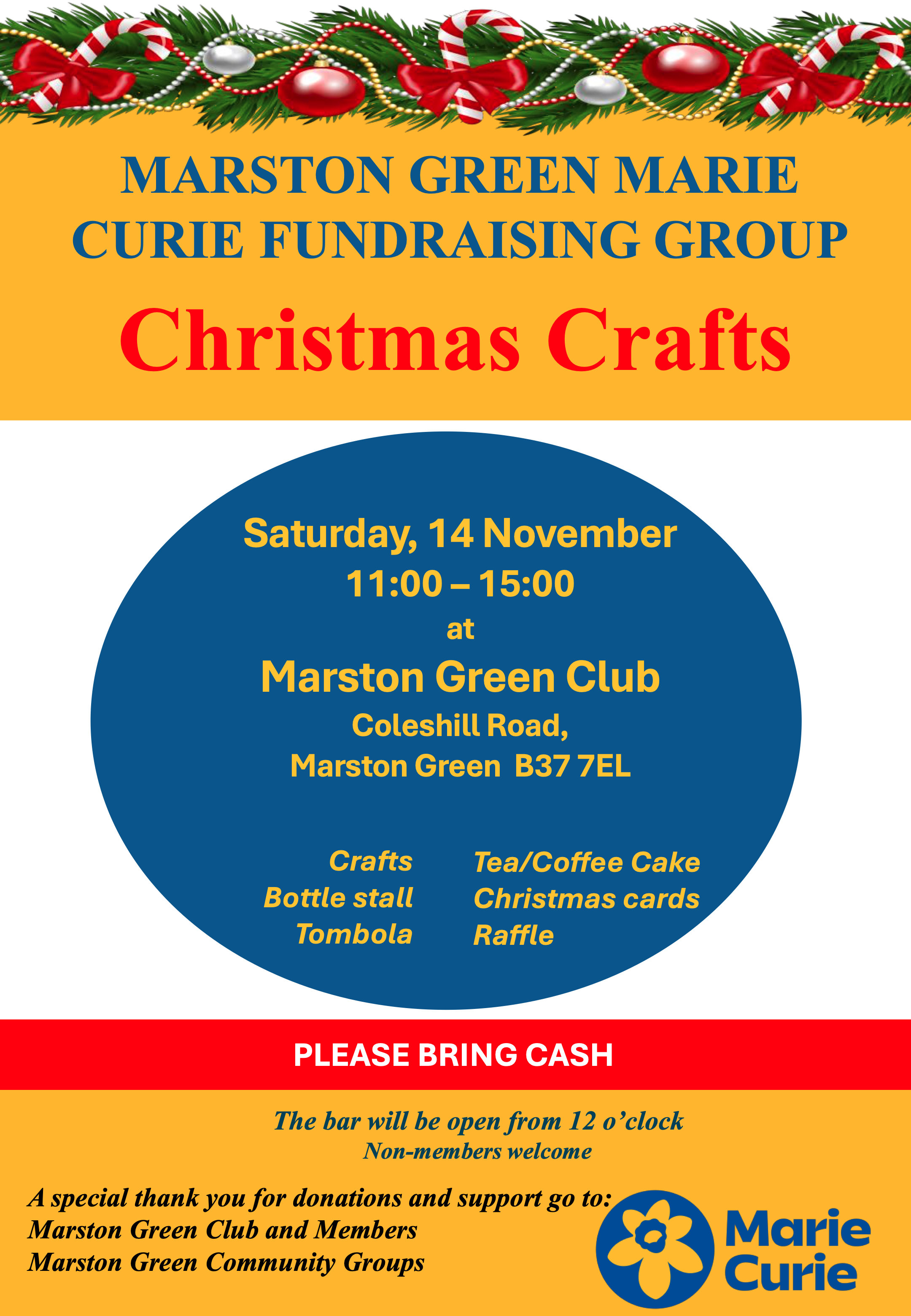 Marie Curie Christmas Market