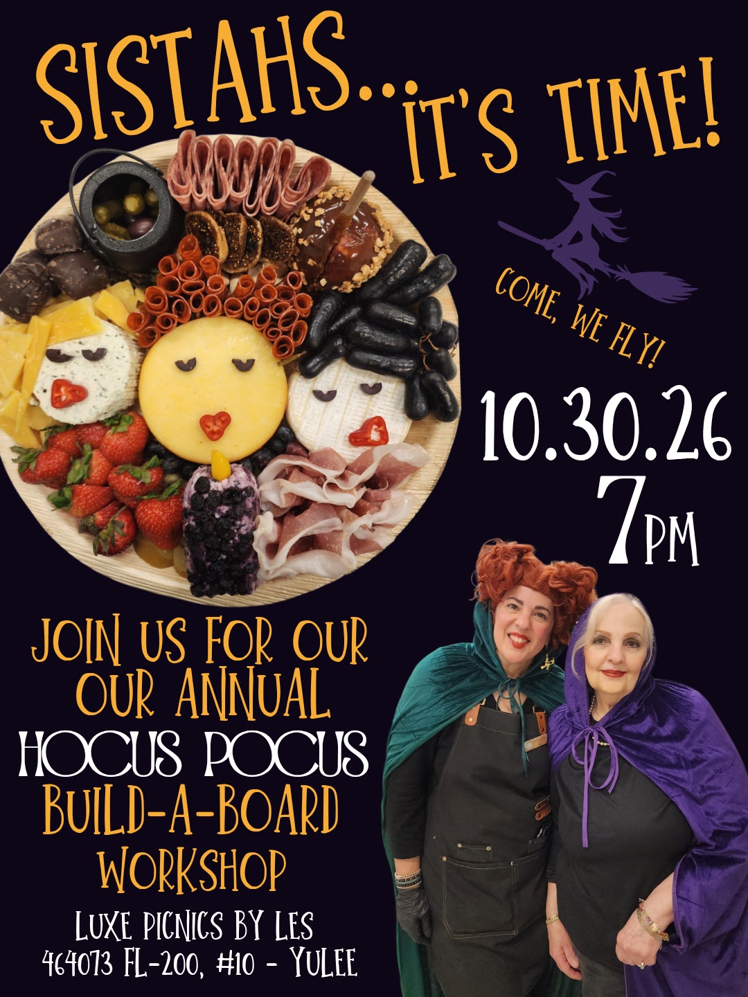 Hocus Pocus Build-A-Board Charcuterie Workshop
