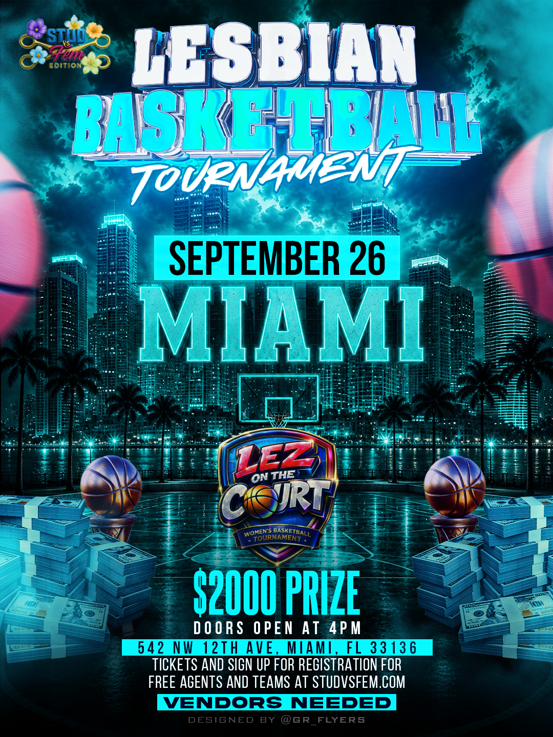 Lez on the Court Miami