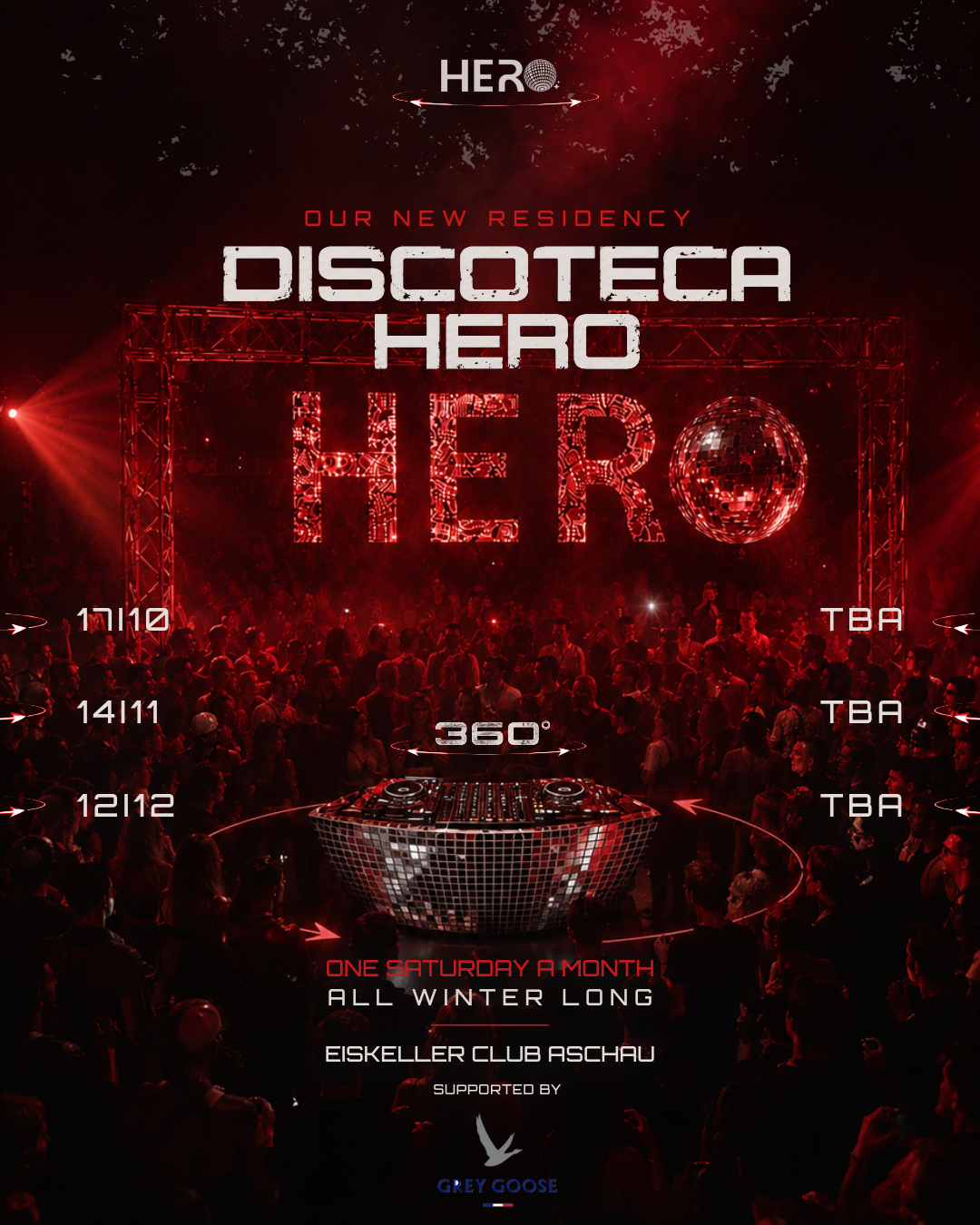 DISCOTECA HERO, EISKELLER CLUB - 17.10.