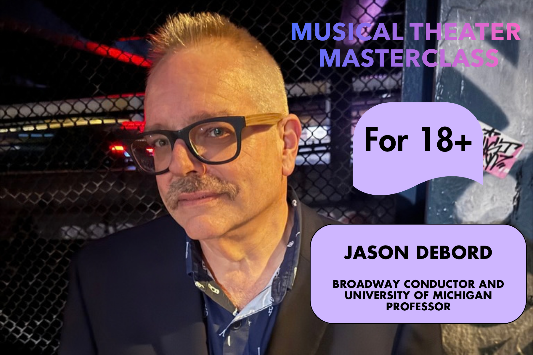 Jason DeBord Masterclass: 18 and up