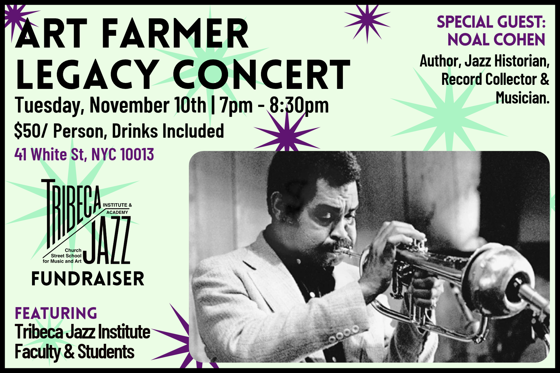 Art Farmer Legacy Concert Fundraiser